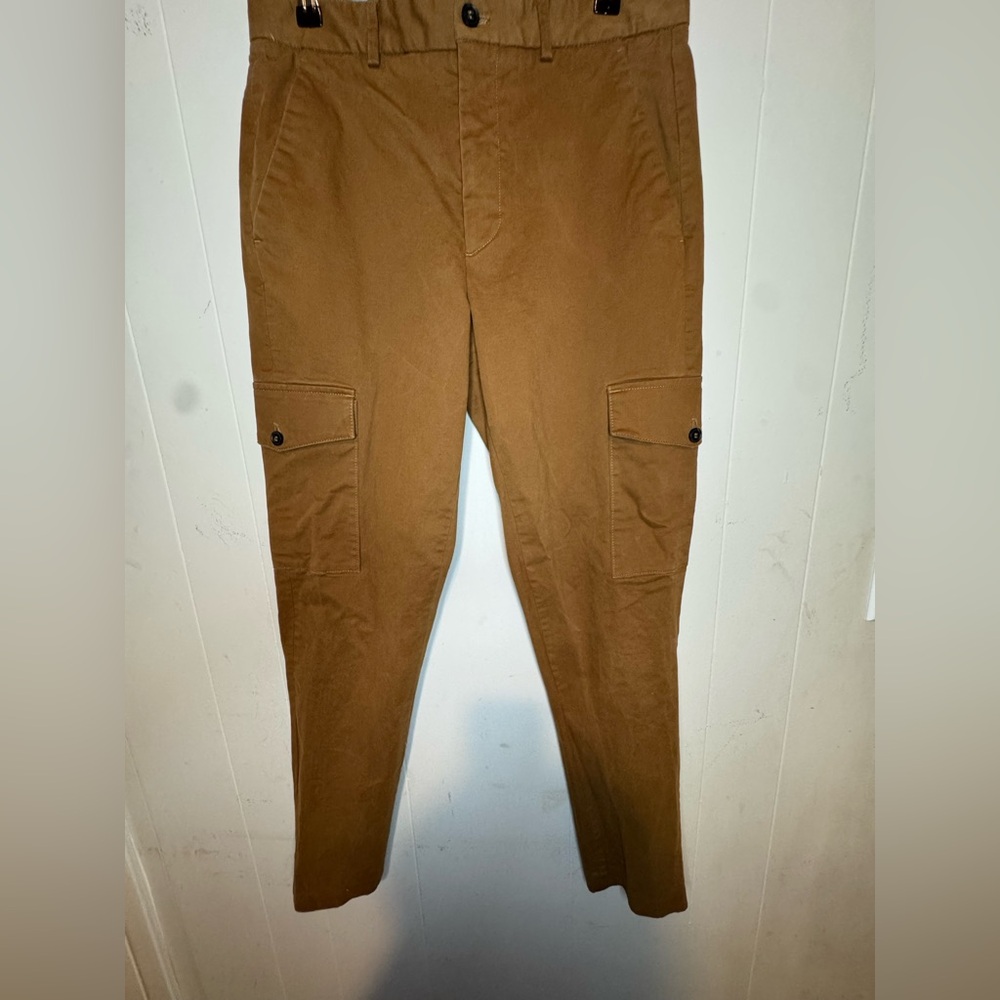 Selected Homme Men's Classic Tan Cargo Pants
